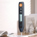 Индикаторная отвертка-тестер напряжения цифровая "Home Series Gray" Deli HT7005 (12-250 В, фонарик, батарейки в комплекте)