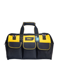 Ящики, сумки для инструментов Deli Сумка для инструментов Deli DL430117 400 x 200 x 270мм, 14 карманов, плечевой ремень, ткань Оксфорд