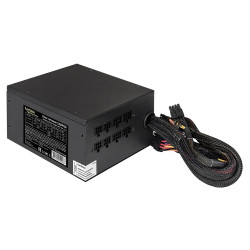 Блок питания 1200W ExeGate Gaming Standard 1200PGS (ATX, APFC, КПД 82% (80 PLUS), 14cm fan, 24pin, 2x(4+4)pin, 6xPCI-E, 8xSATA, 4xIDE, Cable Management, black, RTL)