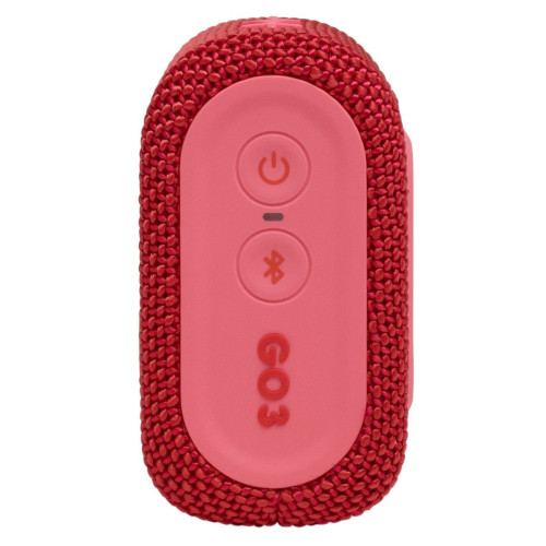 Портативная акустика JBL GO 3 Portable Waterproof Speaker Red