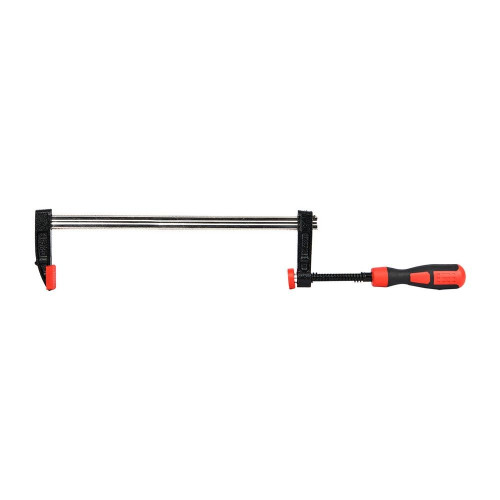 Струбцина F-образная усиленная Deli DL110525Z 250x50 мм, макс. усилие зажима 2000N, резьба 12мм