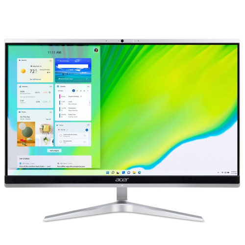 Моноблок Acer Aspire C22-1610 Processor N100/8Gb/SSD256Gb/21,5"/DLED/FHD/KB/M/noOS/black (DQ.BL7CD.002)