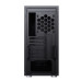 Корпус JONSBO U6 Black без БП, боковые панели из закаленного стекла, mini-ITX, micro-ATX, ATX черный