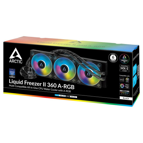 Жидкостная система охлаждения Arctic Cooling Arctic Liquid Freezer II-360  A-RGB Multi Compatible All-In-One CPU Water Cooler  (ACFRE00101A)