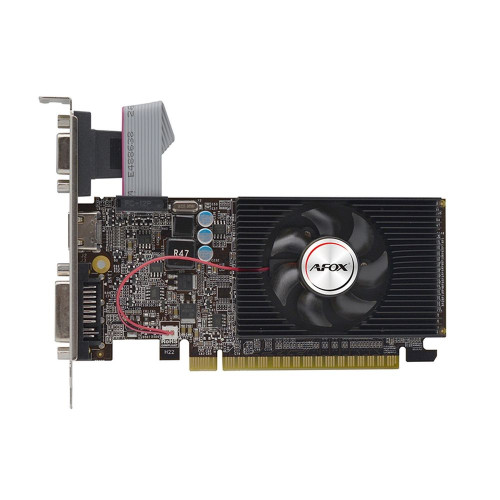 Видеокарта Afox GT610 1GB LP DDR3 64BIT DVI HDMI VGA SINGLE FAN RTL