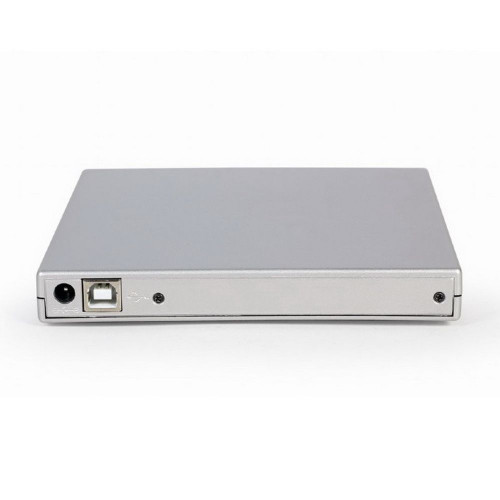 DVD±RW привод Gembird Внешний DVD-привод Gembird DVD-USB-02-SV с интерфейсом USB 2.0 пластик, серебро (115681)