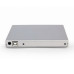 DVD±RW привод Gembird Внешний DVD-привод Gembird DVD-USB-02-SV с интерфейсом USB 2.0 пластик, серебро (115681)