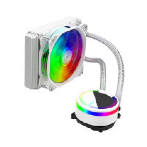 Жидкостная система охлаждения ALSEYE Cpu Cooler M120-LW White Cpu Cooler M120-LW White, 120-157-27mm,  Aluminium, 800-1700RPM, 35.8dB(A), 366CFM, Hydraulic