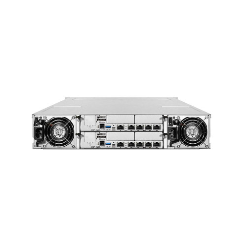 Платформа СХД Infortrend EonStor DS3012GU0000C-8U30 (12x3.5, 2U, Single controller System incl: 1x4GB Cache, 4x1GbE iSCSI ports RJ-45, 2x host board slots, 1x 12Gb SAS Ext Port, 2x(PSU 460W+FAN Module), Rackmount kit)