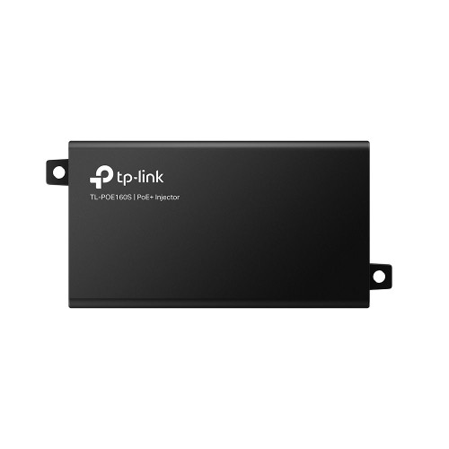 PoE-адаптер TP-LINK TL-PoE160S Гигабитный инжектор PoE, поддержка стандарта 802.3af/at, 2 гигабитных порта Ethernet, 1 выходной порт PoE, настенная/настольная установка, Plug andPlay.(073084)