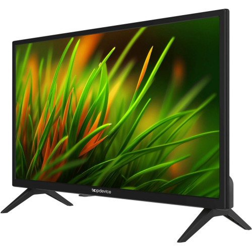 24" Телевизор LED HD Topdevice TDTV24BS01H_BK/HD/VA/Smart WildRed/1-8Gb/Black