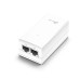 PoE-адаптер TP-LINK TL-POE2412G Адаптер пассивного PoE 24 В / 12 Вт, один входной порт Giga LAN и один выходной порт PoE Giga power + data, удобный настенный дизайн, автоматическая регулировка мощности, plug and play (083342)