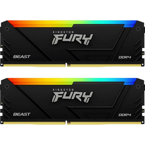 64GB DDR4 2666MHz DIMM FURY Beast Black RGB PnP