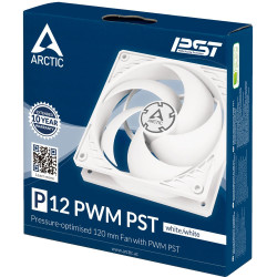 Вентилятор Arctic Cooling Вентилятор корпусной ARCTIC P12 PWM PST (White/White)- retail (ACFAN00170A) (702263)