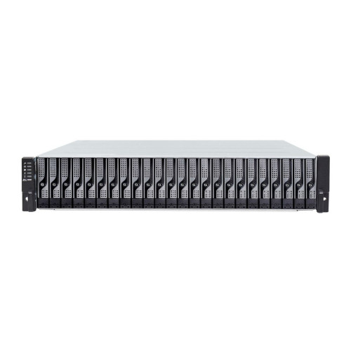 Платформа СХД Infortrend EonStor DS3024RUCB00C-8U30 (24x2.5, 2U, High IOPS, Dual Redundant Controllers (incl: 2x4GB Cache, 8x1GbE (RJ-45) iSCSI, 4 FREE host board slots, 2x12Gb SAS ext ports, 2x Super capacitor+Flash+FAN module, 2x460W), Rackmount kit)