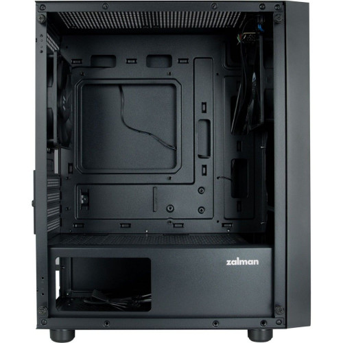 Корпус для ПК Zalman T3 PLUS mATX Mini Tower PC Case, Black fan x2