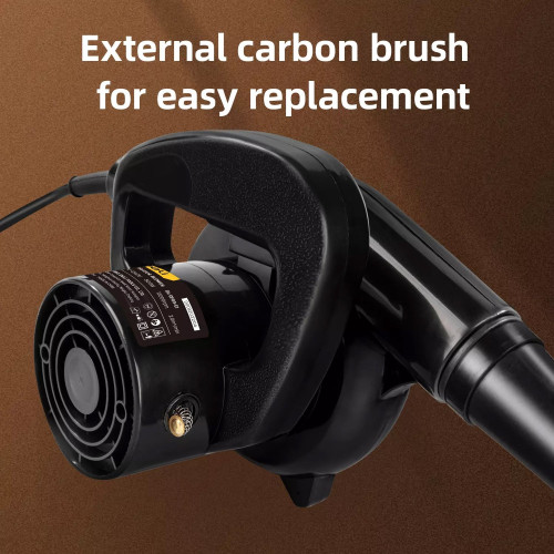 Воздуходувки Deli Воздуходувка-пылесос электрическая Deli DL-GF03-E1 (500Вт, 120 м3/мин, 13000 об/мин)