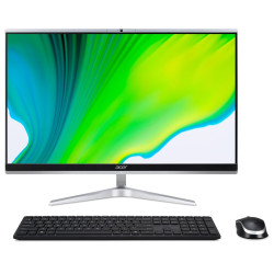 Моноблок Acer Aspire C24-1610 Processor N200/8Gb/SSD256Gb/23,8"/O_DLED/FHD/KB/M/noOS/black (DQ.BLBCD.001)