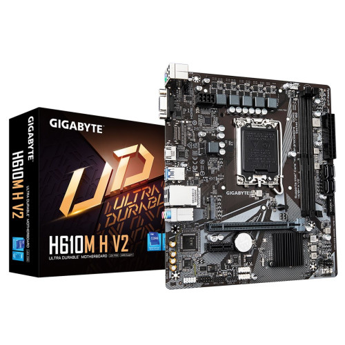 Материнская плата Gigabyte H610M H V2, RTL