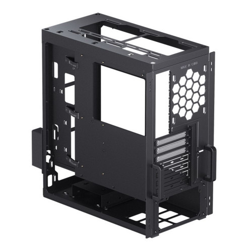 Корпус JONSBO U6 Black без БП, боковые панели из закаленного стекла, mini-ITX, micro-ATX, ATX черный