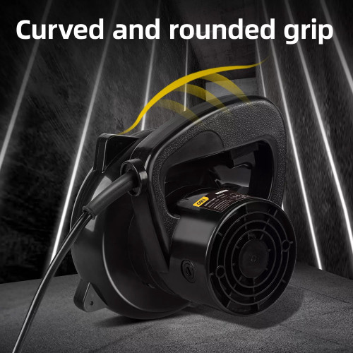 Воздуходувки Deli Воздуходувка-пылесос электрическая Deli DL-GF03-E1 (500Вт, 120 м3/мин, 13000 об/мин)