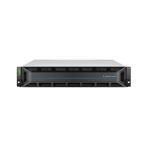 Платформа СХД Infortrend EonStor GS2012R0C0F0D-8U32 (12х3.5, 2U, Dual Redundant Controller incl: 4x4GB, 8x1GbE RJ-45 ports, 4 FREE host board slots, 2x 12Gb SAS ext ports, 2x (PSU 460W+FAN/SuperCap.+Flash), Rackmount kit)