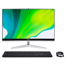 Моноблок Acer Aspire C22-1610 Processor N100/8Gb/SSD256Gb/21,5"/DLED/FHD/KB/M/noOS/black (DQ.BL7CD.002)