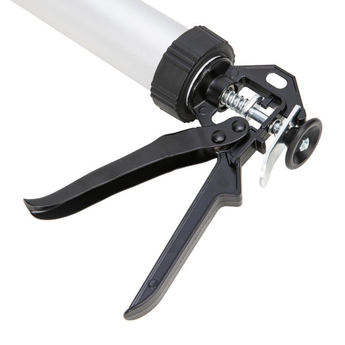 Степлеры, пистолеты, заклепочники Deli Пистолет для герметика Deli DL2380 Размер: 15 дюймов/380 мм. Сталь А3 + алюминий. Угол поворота 360.