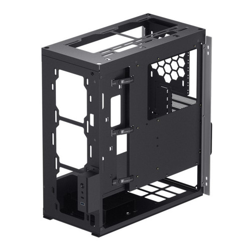 Корпус JONSBO U6 Silver без БП, боковые панели из закаленного стекла, mini-ITX, micro-ATX, ATX, серебристый