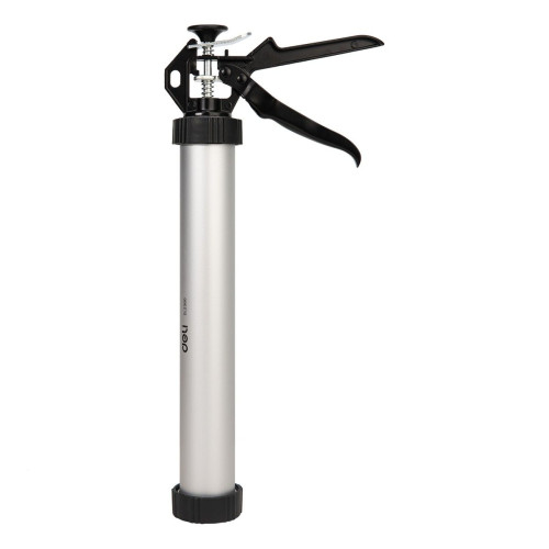 Степлеры, пистолеты, заклепочники Deli Пистолет для герметика Deli DL2380 Размер: 15 дюймов/380 мм. Сталь А3 + алюминий. Угол поворота 360.