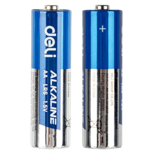Элемент питания Deli AA LR6 2 (E18500)
