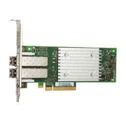 Сетевой адаптер Qlogic QLE2742-SR-CK (BK3210407-39 A) 32Gb/s FC HBA, 2-port, PCIe v3.0 x8, LC SR MMF, В комплекте две планки (LP + FH)