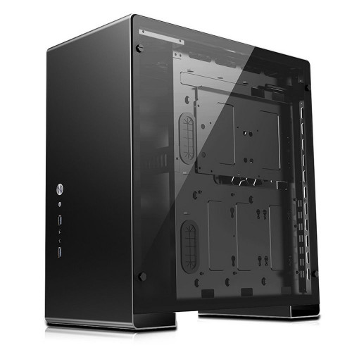 Корпус JONSBO U5 Black без БП, боковые панели из закаленного стекла, mini-ITX, micro-ATX, ATX, черный