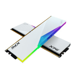 Модуль памяти ADATA 64GB DDR5 5600 DIMM XPG Lancer RGB 2*32, 1.25V, CL36-36-36, On-Die ECC, Power Management IC, white