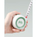 Рулетка "Home Series White" Deli H8103 3м х 19мм, клипса, шнурок, эксклюзивный дизай
