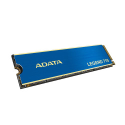 Твердотельный накопитель SSD ADATA  ALEG-710-1TCS  PCIe Gen3x4 with NVMe, 2400/1800, IOPS 180/150K, MTBF 1.5M, 3D NAND, 260TBW, 0,24DWPD, Heat Sink, RTL (937841)