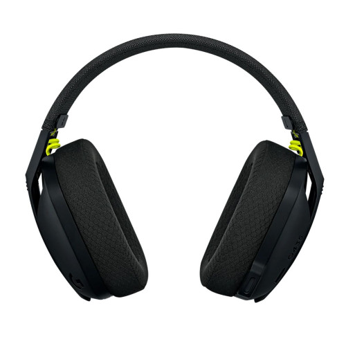 Гарнитура Logitech Гарнитура игровая Logitech G435 Black черная, беспроводная, накладной тип, дифузоры 40мм, 20 Гц - 20 кГц, USB Lightspeed + Bluetooth, кабель для зарядки USB-C - USB-A