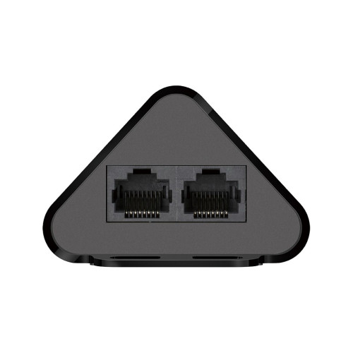 PoE-адаптер D-Link DPE-302GE/A1A Гигабитный PoE-повторитель с 2 портами PoE на выходе (выходное напряжение 57 В DC) {20} (435522)