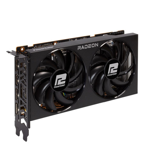 Видеокарта PowerColor RX6600 8GB GDDR6 128bit HDMI 3xDP  (AXRX 6600 8GBD6-3DH) (173526)