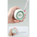 Рулетка "Home Series White" Deli H8105 5м х 19мм, клипса, шнурок, эксклюзивный дизайн