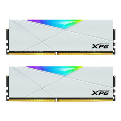 Комплект модулей памяти ADATA 16GB DDR4 3600 U-DIMM XPG Spectrix D50 RGB Gaming Memory CL18, 1.35V K2*8GB WHITE