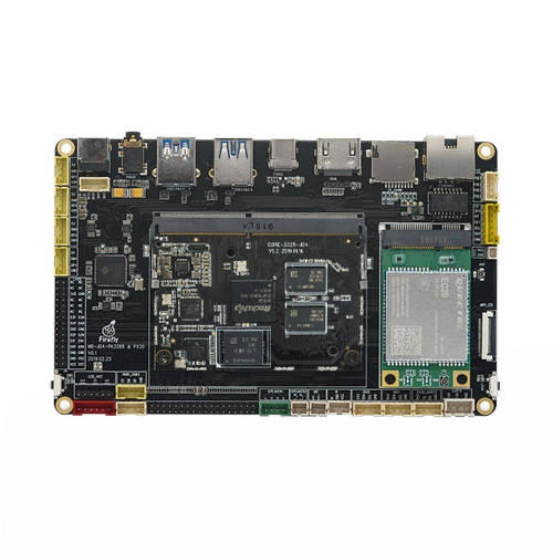 Одноплатный компьютер FireFly AIO-3328JD4-2G 2G / 8G, Core-3328-JD4 soldered with his backplane