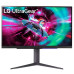 Монитор 27" LG 27GR93U-B Black (IPS, 3840x2160, HDMI+HDMI+DP, USB, 1 ms, 178°/178°, 400 cd/m, 1000:1, 144Hz, Pivot)