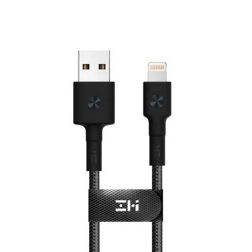 USB кабель ZMI USB-кабель Lightning ZMI AL853 MFi 150 см 3A 18W PD  black (ZMKAL853CNBK)