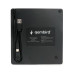 DVD±RW привод Gembird Внешний DVD-привод Gembird DVD-USB-04 USB 3.0 со встроенным кардридером и хабом пластик, черный (271668)