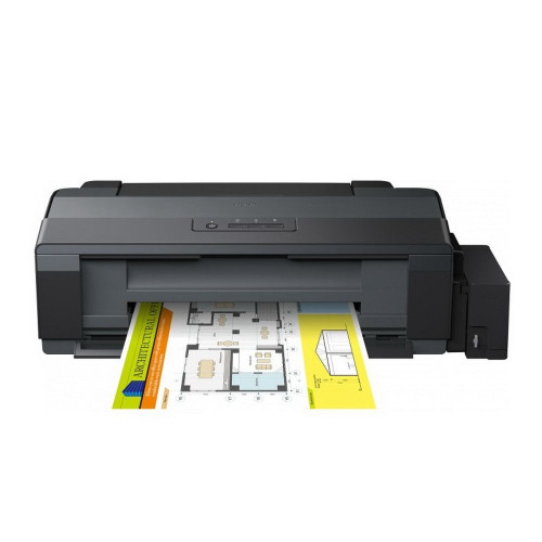 Принтер Epson L1300 (Принтер струйный цветной A3+, 30/15 стр/мин, 5760x1440 dpi, СНПЧ, ADF, USB)