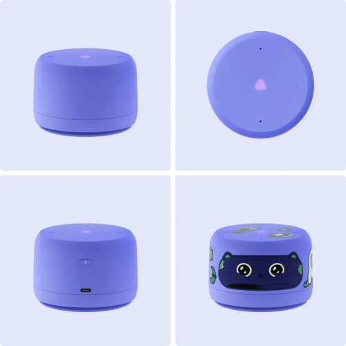 Яндекс Станция Лайт 2 с Алисой, без часов,
6Вт, фиолетовый ,YNDX-00028VIO