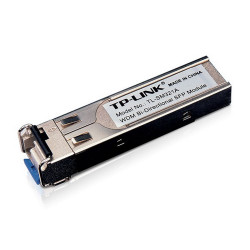 Модуль TP-LINK TL-SM321A 1000Base-BX WDM двунаправленный SFP-модуль, разъём LC, TX:1550нм/RX:1310нм, одномодовый, 10км (030513)