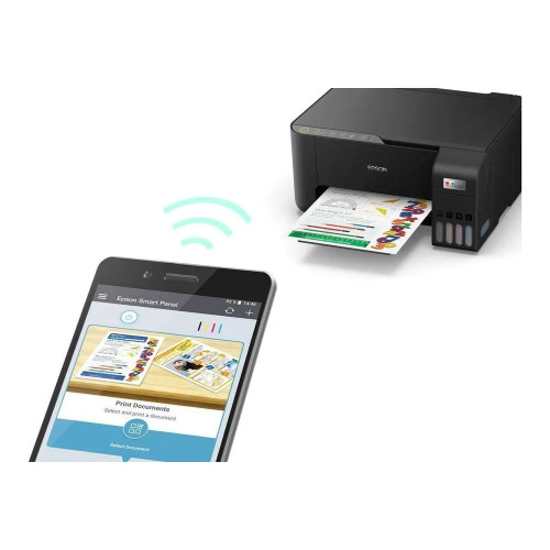 МФУ Epson L3250 ( струйное P/S/C, A4, 5760x1440 dpi, 33ppm ч/б, 33ppm цв, USB, Wi-Fi, СНПЧ)