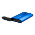 Твердотельный накопитель SSD ADATA SE800 Blue External ASE800-512GU32G2-CBL 512GB 1.8" USB 3.2 Gen 2 Type-C, 1000R, USB 3.2 Type-C to C cable,USB 3.2 Type-C to A cable, Quick Start Guide, Tough-IP68 dustproof and waterproof, Military-Grade shockproof